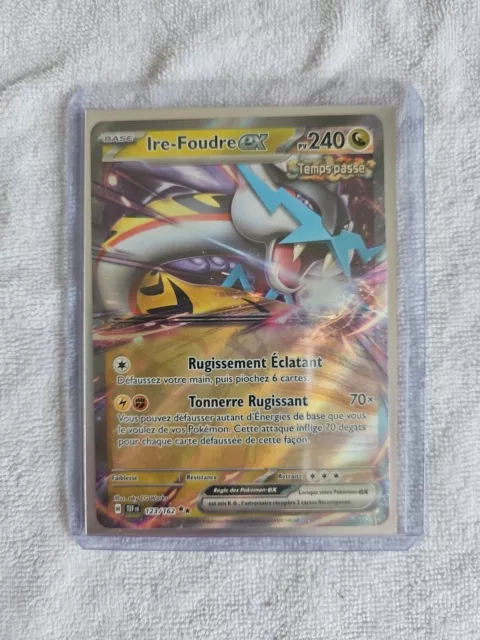 Ire-Foudre ex 123/162 Forces Temporelles EV05 carte Pokémon