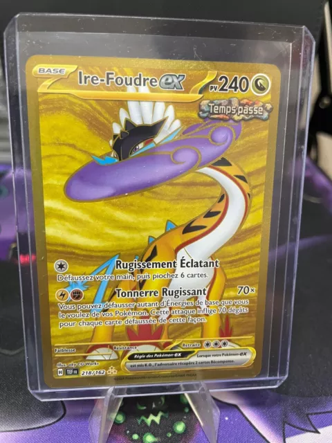 Ire-Foudre ex 218/162 Forces Temporelles EV05 carte Pokémon