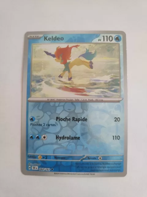 Keldeo 044/162 Forces Temporelles EV05 carte Pokémon