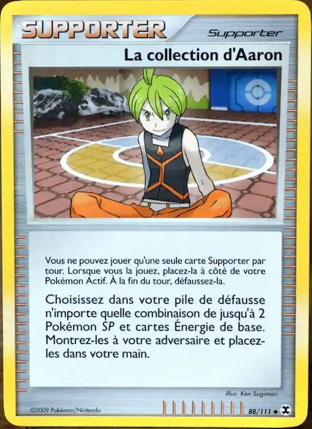 La collection d'Aaron 88/111 Platine rivaux émergeants carte Pokémon