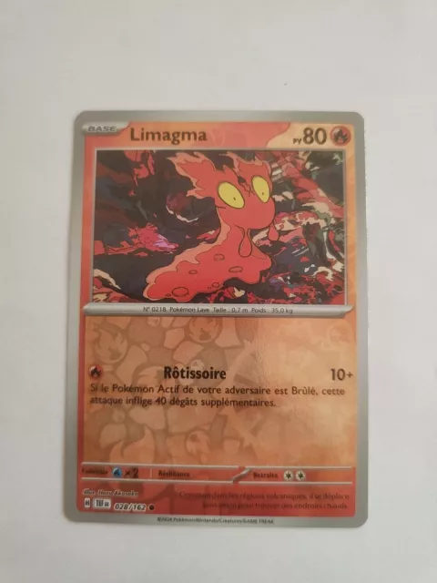 Limagma 028/162 Forces Temporelles EV05 carte Pokémon