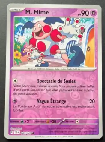 M. Mime 063/162 Forces Temporelles EV05