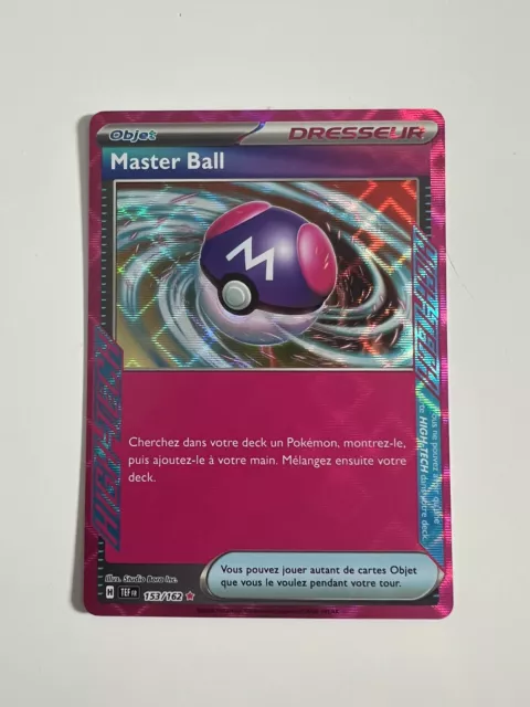 Master Ball 153/162 Forces Temporelles EV05 carte Pokémon