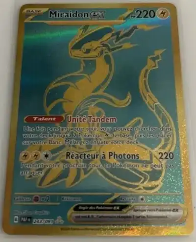 Miraidon ex 243/091 Destinées de Paldea EV4.5 carte Pokémon