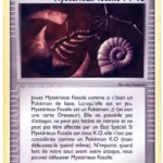 Mystérieux fossile 91/100 EX Tempête de sable carte Pokemon