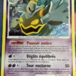 Noctunoir 1/100 Diamant et Perle Tempête carte Pokemon