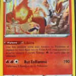 Pyrobut 034/202 épée et bouclier carte Pokémon EB01