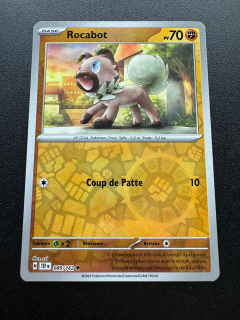 Rocabot 089/162 Forces Temporelles EV05 carte Pokémon