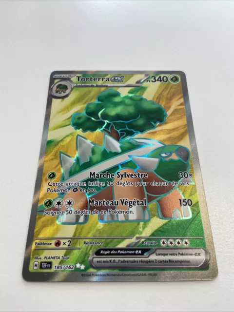 Torterra ex 185/162 Forces Temporelles EV05 carte Pokémon