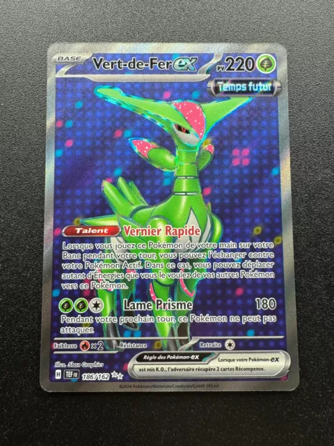 Vert-de-Fer ex 186/162 Forces Temporelles EV05 carte Pokémon