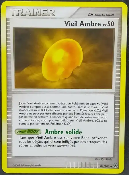 Vieil Ambre 84/100 Diamant et Perle Aube Majestueuse carte Pokémon