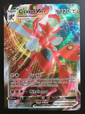 Cizayox VMAX 119/189 Ténèbres Embrasées EB03 carte Pokémon