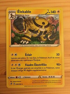 Élekable 059/192 clash des rebelles EB02 carte Pokémon