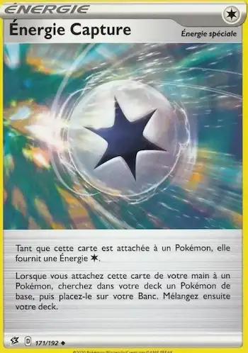 Énergie Capture 171/192 clash des rebelles EB02 carte Pokémon