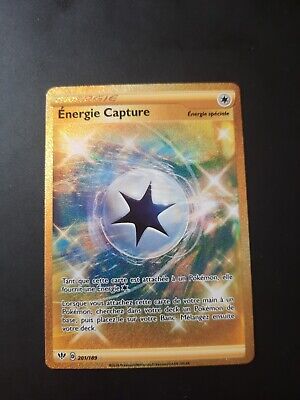 Énergie Capture 201/189 Ténèbres Embrasées EB03 carte Pokémon