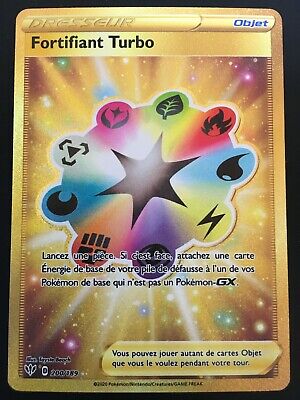 Fortifiant Turbo 200/189 Ténèbres Embrasées EB03 carte Pokémon