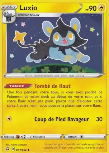 Luxio 061/192 clash des rebelles EB02