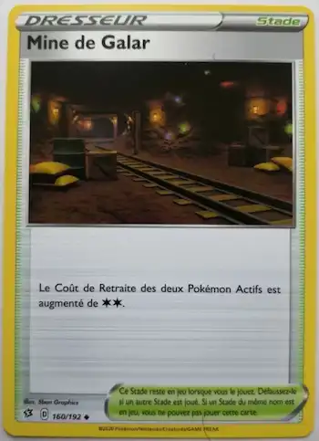 Mine de Galar 160/192 clash des rebelles EB02