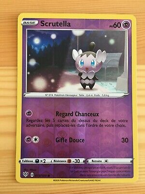 Scrutella 073/189 Ténèbres Embrasées EB03 carte Pokémon