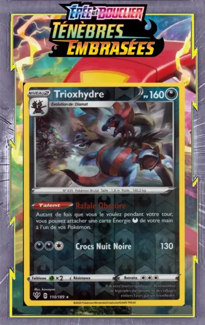 Trioxhydre 110/189 Ténèbres Embrasées EB03 carte Pokémon