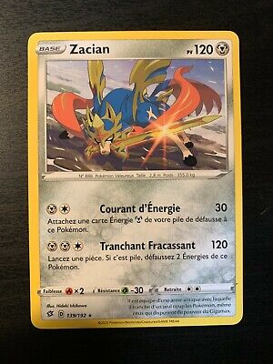 Zacian 139/192 clash des rebelles EB02 carte Pokémon